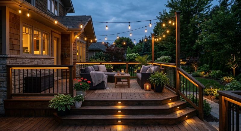 Deck Lights Installation in Overland Park, KS