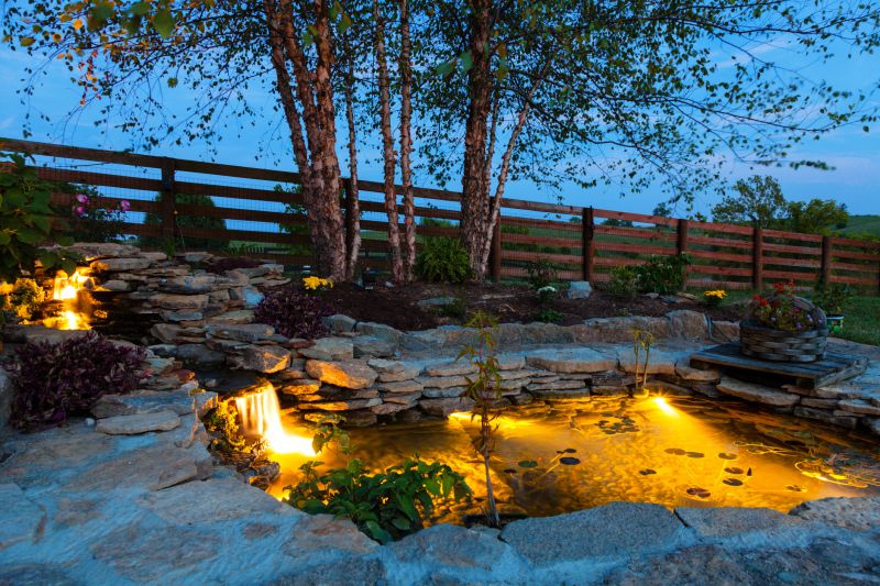 Pond Lighting Installation in Honolulu, HI