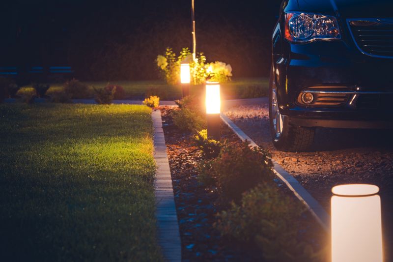Courtyard Light Installation in Olathe, KS