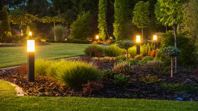 Garden Lighting Installation in Littleton, CO