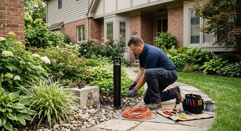 Landscape Lighting Installation in Utah County, UT