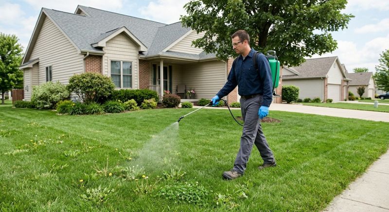 Lawn Herbicide Treatment in Rockwall, TX