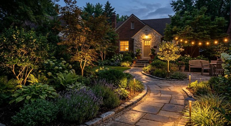 Walkway Lighting Installation in Utah County, UT